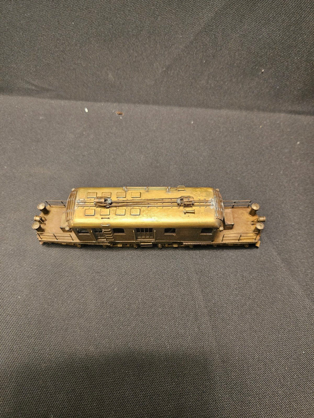 Fulgurex Japan messing locomotief - Zeldzaam model, Overige merken, Gebruikt, Locomotief, Onbekend, geproduceerd in Japan