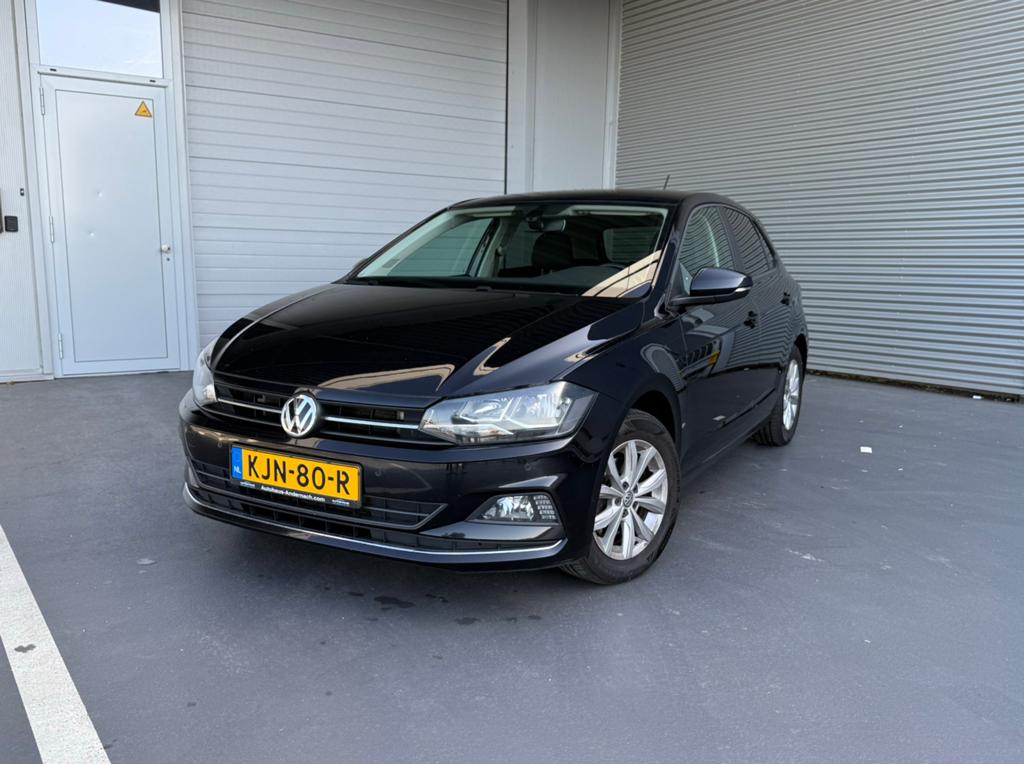Volkswagen Polo 1.0 TSI 115pk 7-DSG 2019 Zwart, Auto's, Volkswagen, Particulier, Polo, Benzine, Hatchback, Automaat, Geïmporteerd