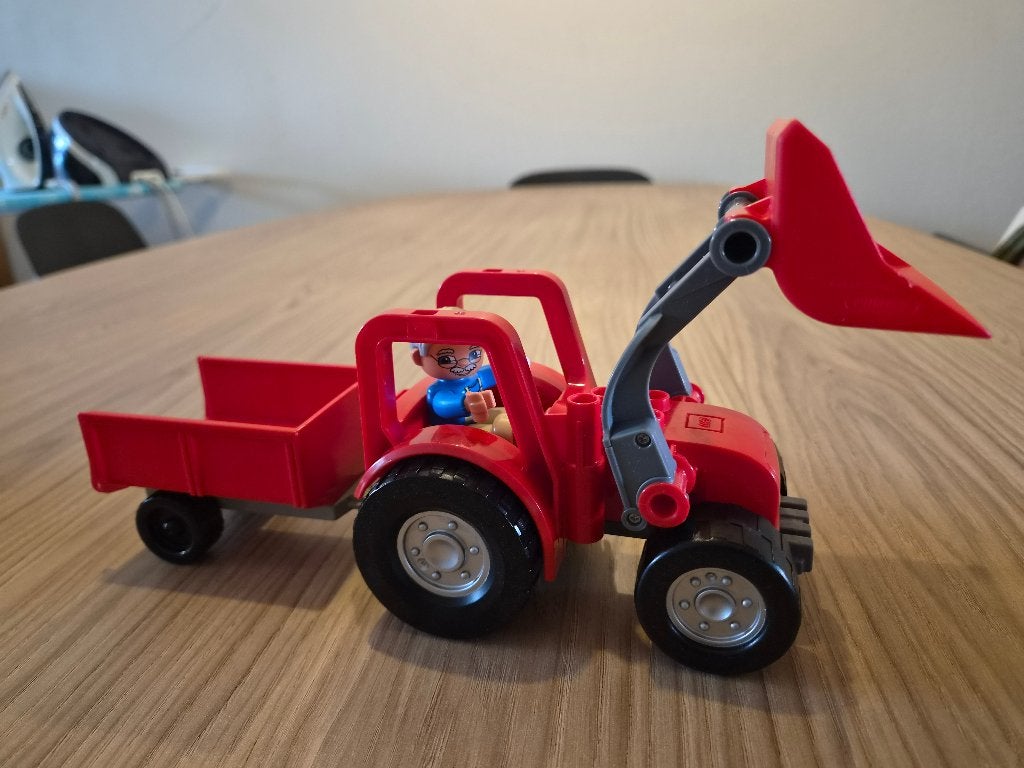 Foto 5 van Duplo diverse boerderij dieren en voertuigen