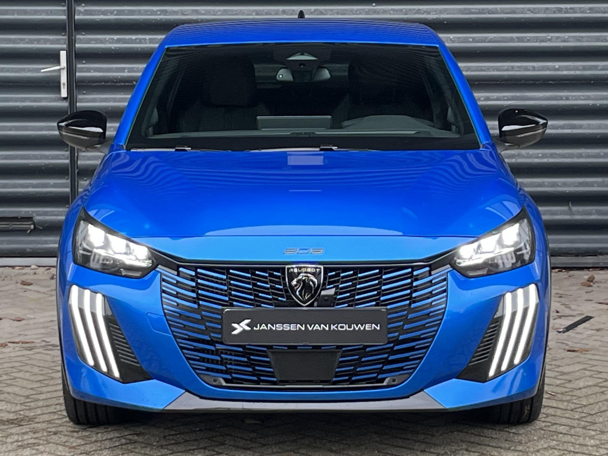 Peugeot 208 1.2 Hybrid 145 e-DCS6 GT / Voordeel / 2+6 Jaar g, Auto's, 1203 kg, 1199 cc, Blauw, Leder en Stof