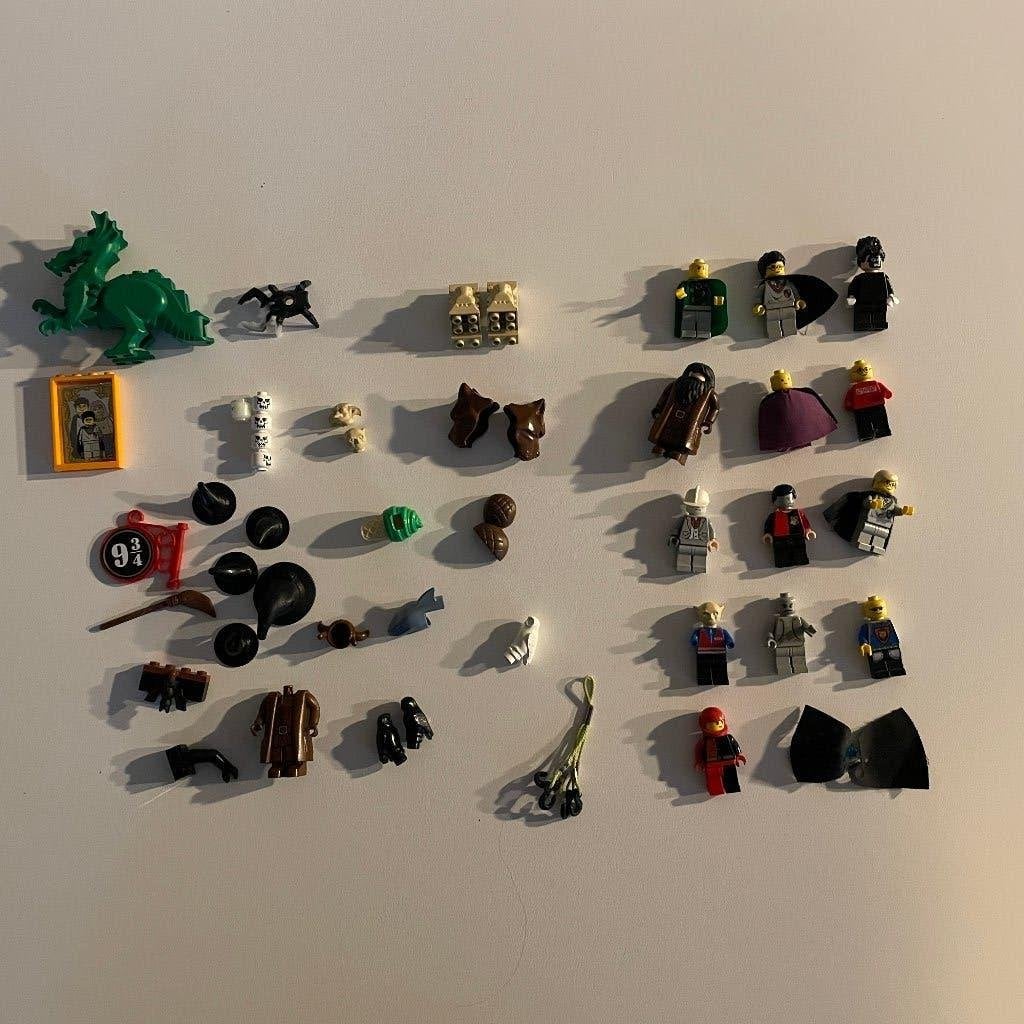Lego Harry Potter minifiguren en accessoires, Gebruikt, Lego, Harry Potter, Ophalen of Verzenden