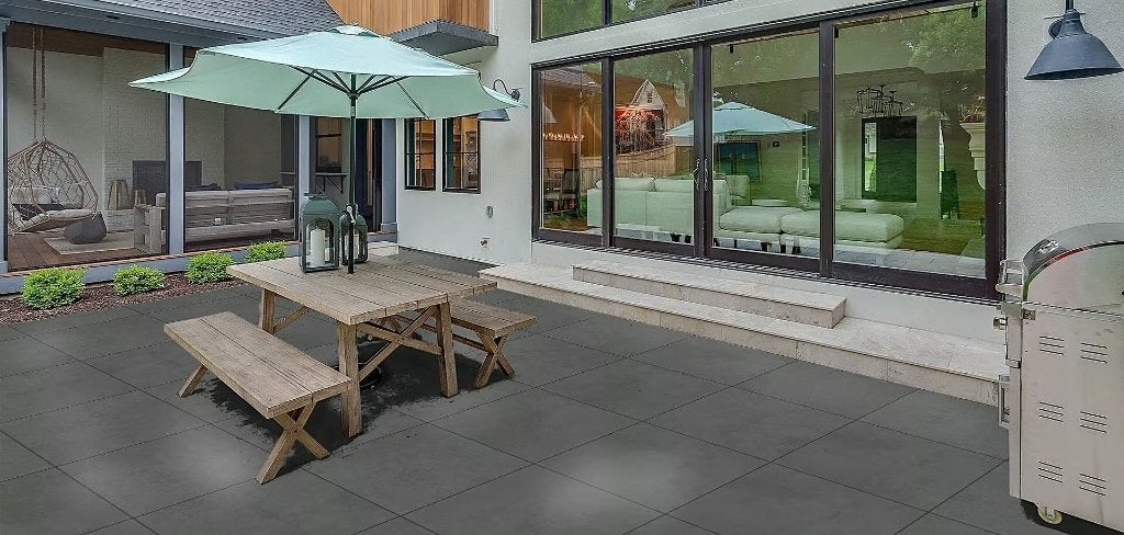 Keramische terrastegel Select Dark Antraciet 60x60x3cm €42,-, Tuin en Terras, Keramiek, Nieuw, Ophalen of Verzenden, 10 m² of meer