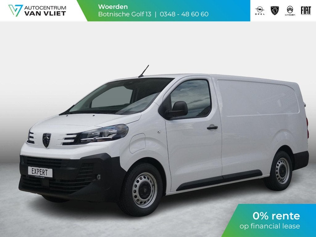 Peugeot e-Expert L3 75 kWh | 0% rente | navi incl. Apple Car, Met garantie (alle), Wit, Origineel Nederlands, 348 km