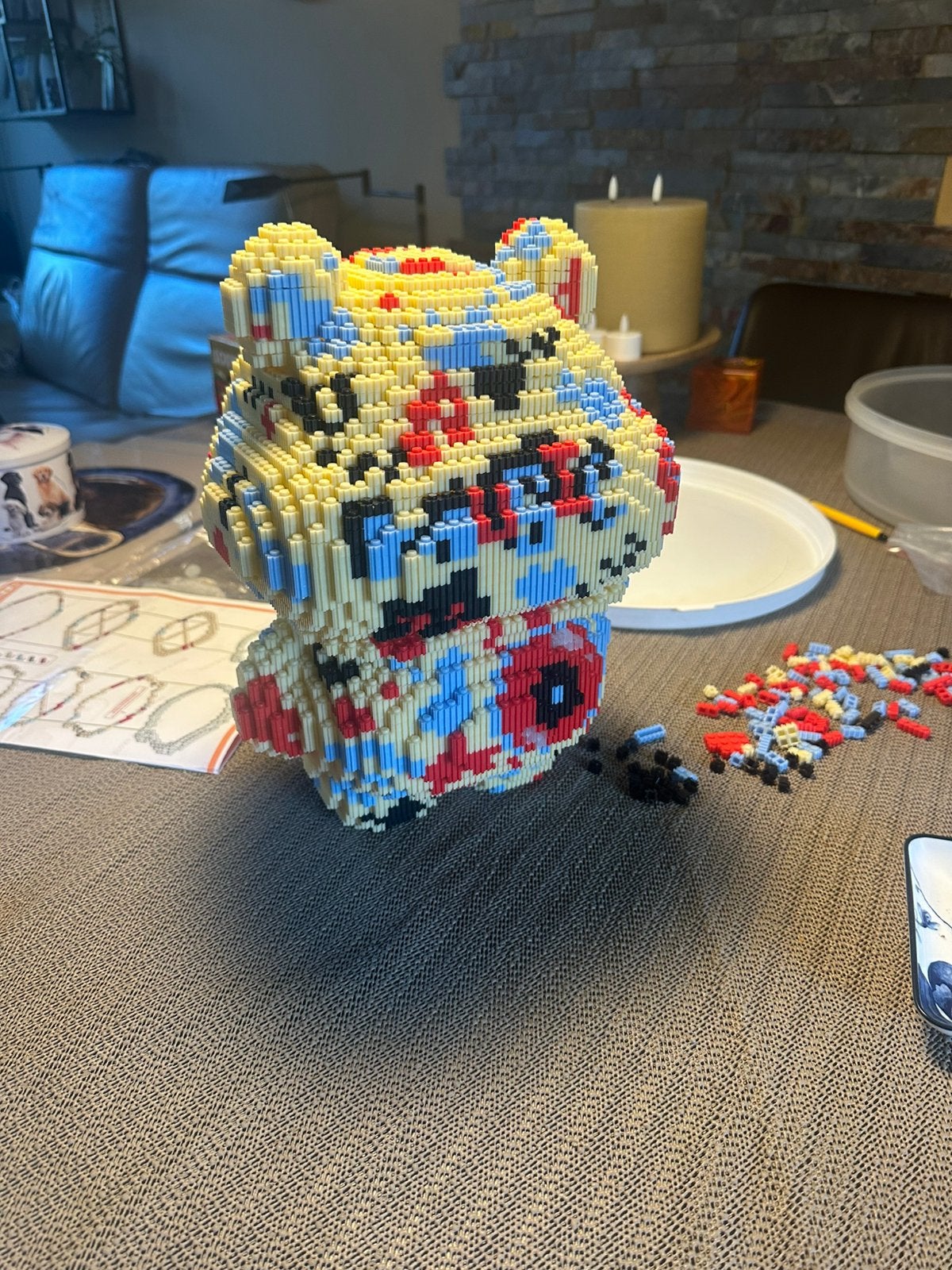 Beer nano blocks 3D, Ophalen of Verzenden, Zo goed als nieuw, Overige merken