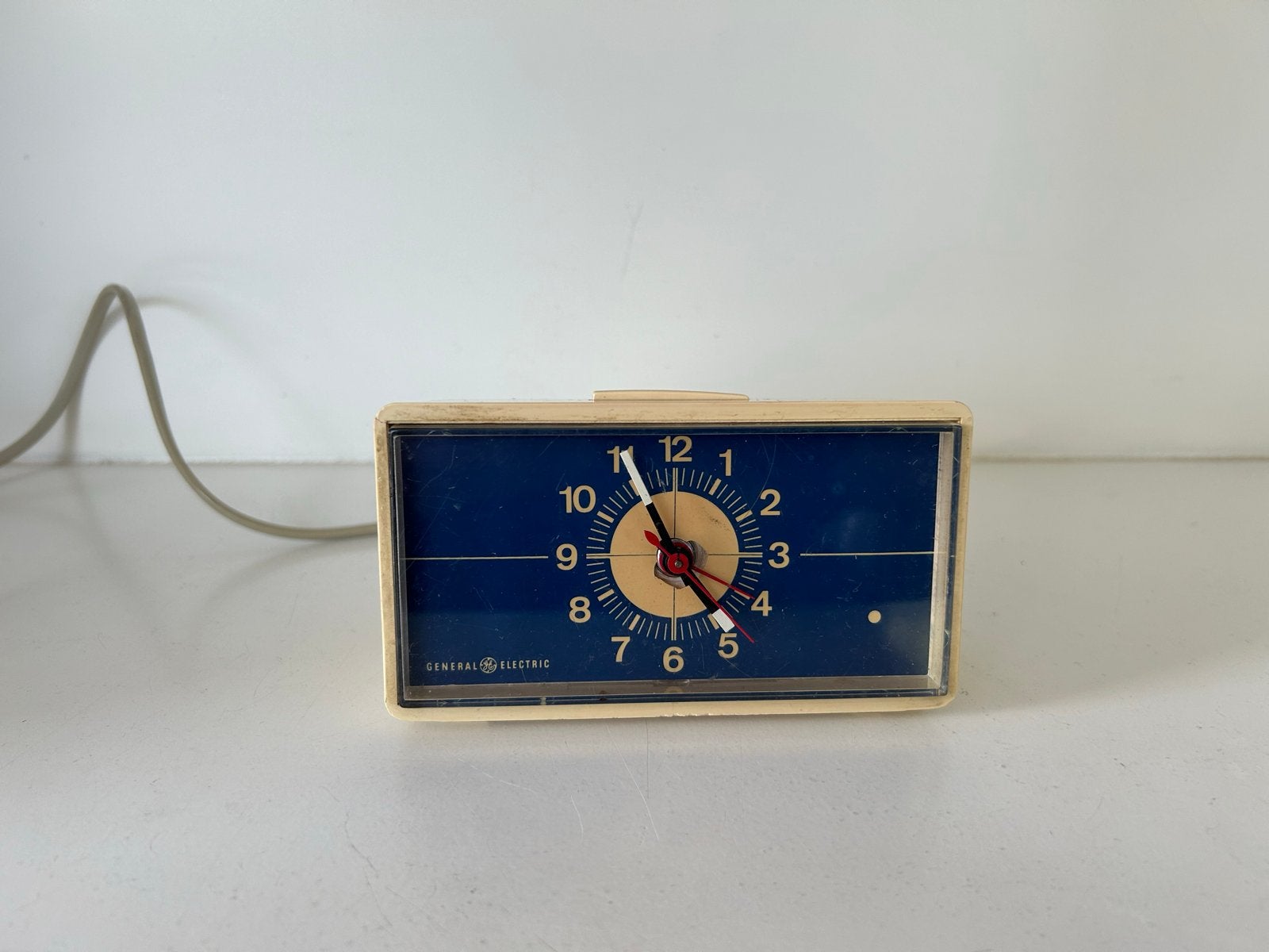 Vintage General Electric wekker - Made in Germany, Ophalen of Verzenden
