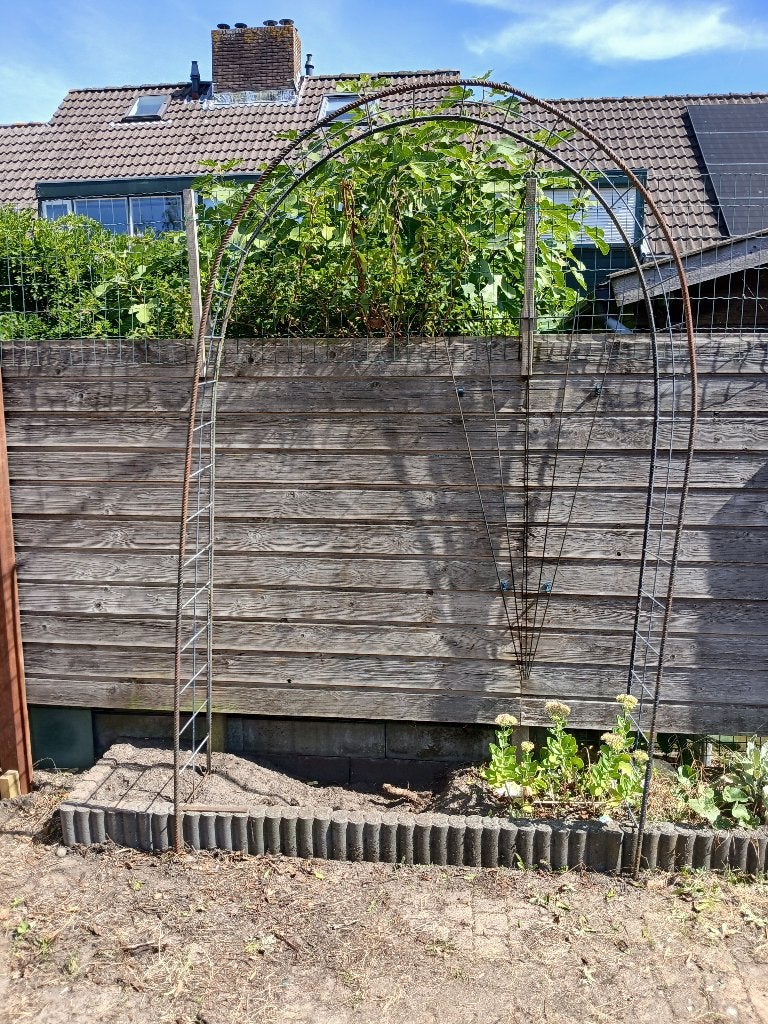 Tuinboog, rozenboog van betonijzer 160x35x250cm, Tuin en Terras, Ophalen, Gebruikt, IJzer, Overige typen