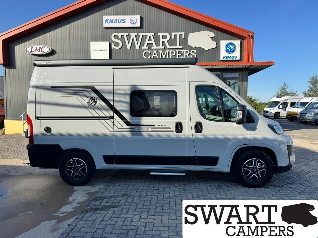 Knaus Boxlife 540 MQ Platinum Selection AUTOMAAT 140 pk, Caravans en Kamperen, Campers, Automaat, Ringverwarming, Fiat, Tot en met 2
