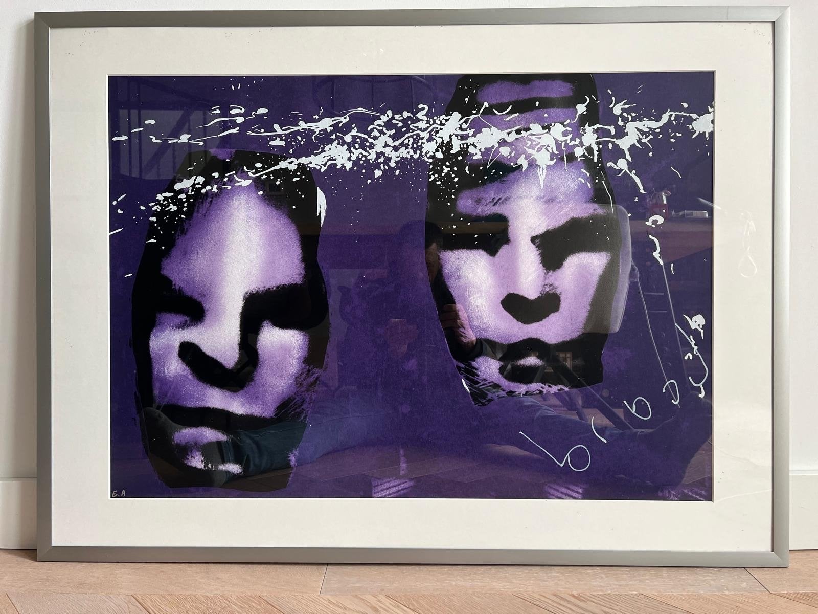 Herman Brood Zeefdruk Bohemian Rhapsody, Ophalen, Portret of Personen, Expressionistisch, Gesigneerd
