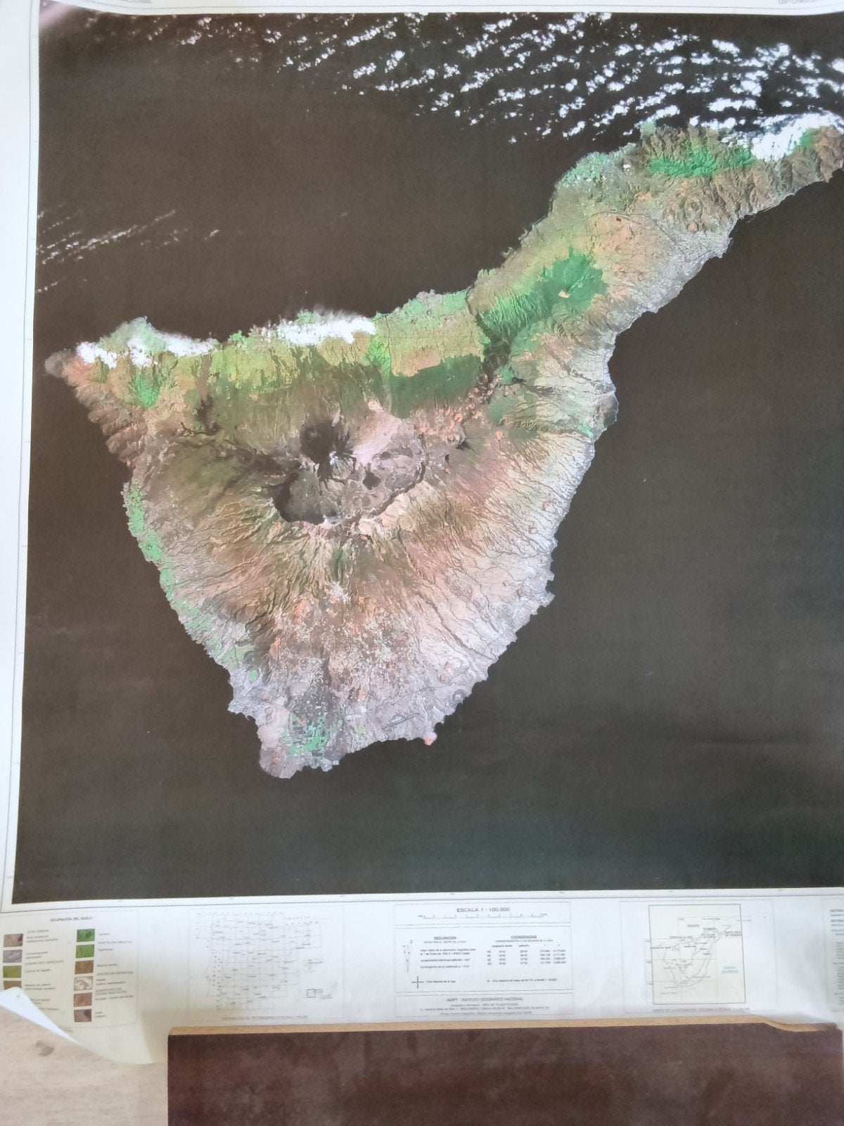 overzichtsfoto van Tenerife, Ophalen, Gebruikt