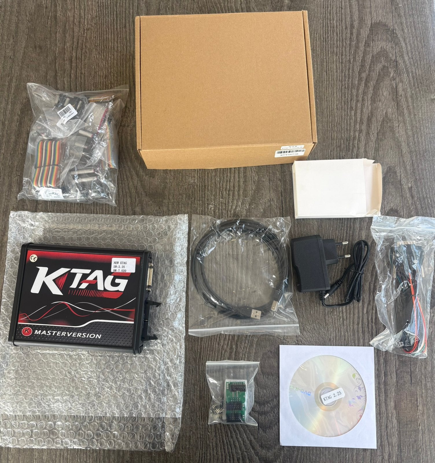 Volledige Set Ecu Programmeur  Chiptuning Tool kess ktag, Ophalen