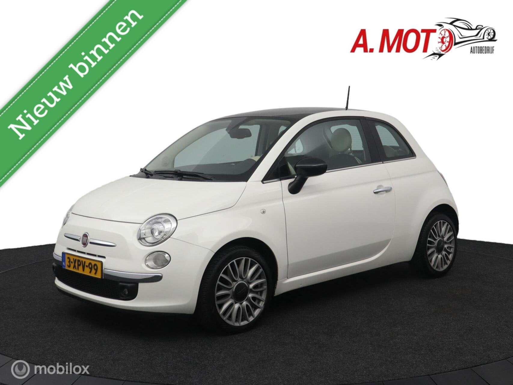 Fiat 500 0.9 TwinAir Turbo Cult APK 07-04-2027, Auto's, Voorwielaandrijving, Gebruikt, Bedrijf, Handgeschakeld