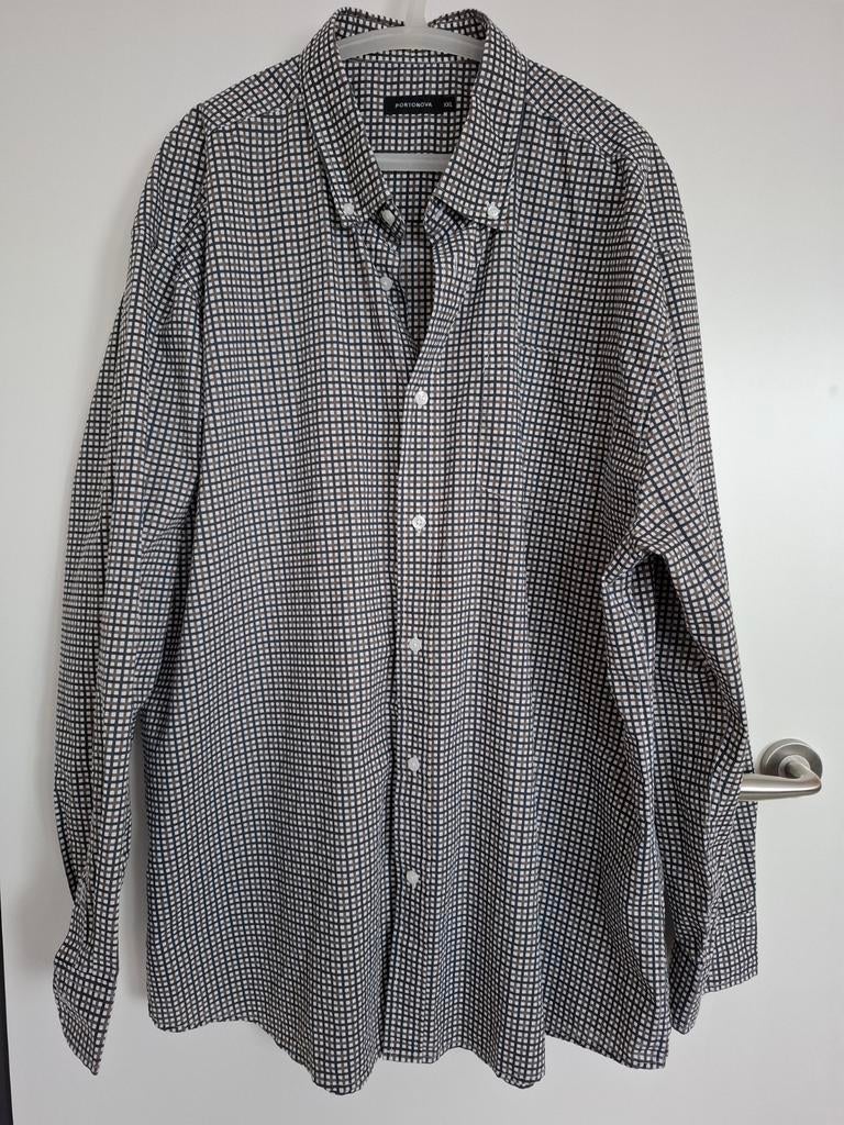 Nette heren blouse Portonova XXL, Ophalen of Verzenden, Zo goed als nieuw, Bruin, Portonova