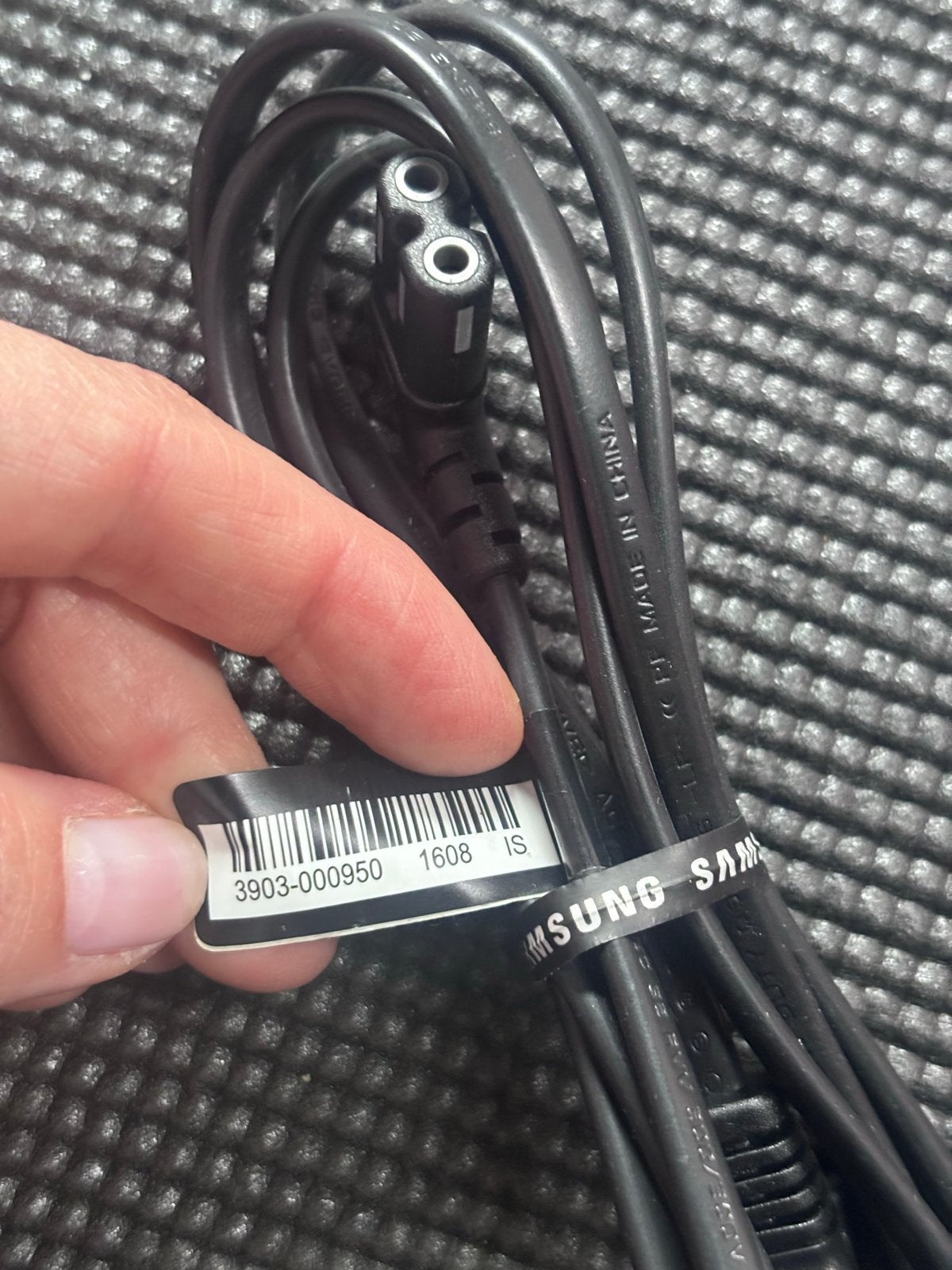 Samsung stroomsnoer/kabel - nieuw, Ophalen of Verzenden, Nieuw, Minder dan 2 meter, Overige kabels