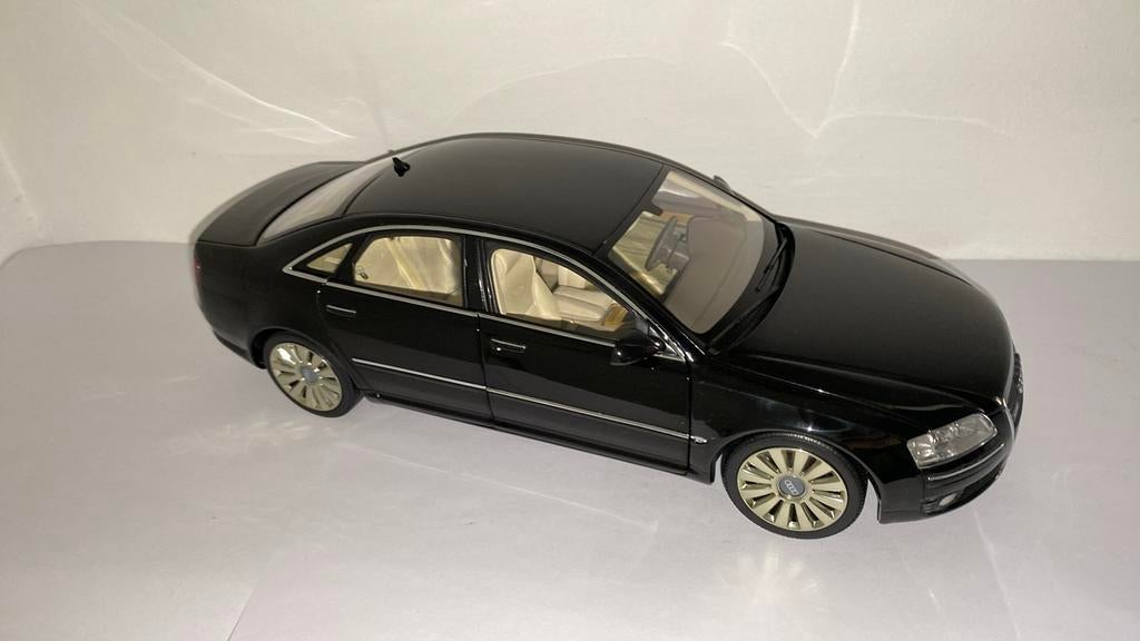 KYOSHO AUDI A8 W12 black 1:18, Ophalen of Verzenden, Nieuw, Auto, Kyosho