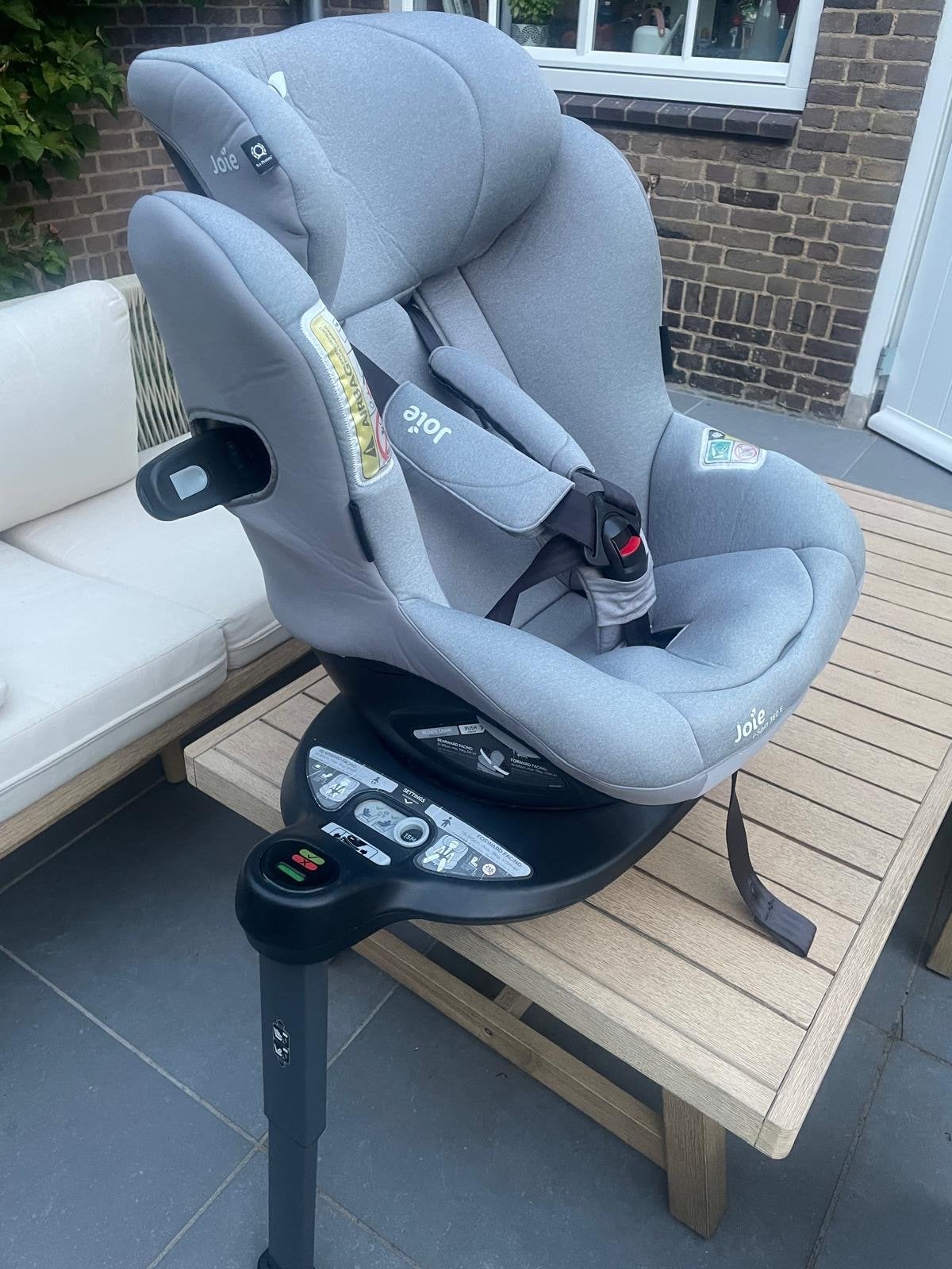 Joie i-Spin 360 E autostoel - Isofix draaibaar veilig - ZGAN, Kinderen en Baby's, Autostoeltjes, 0 t/m 18 kg, Verstelbare rugleuning