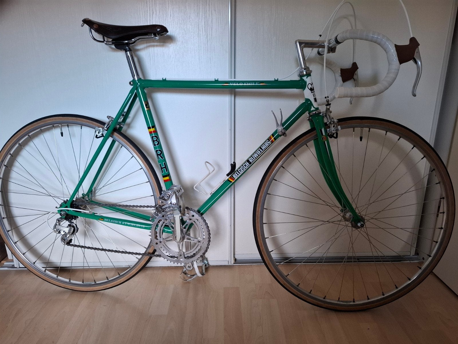 Replica Velo Emile racefiets - Belgisch Rijwielhuis - Vintag, Fietsen en Brommers, Gebruikt, 53 tot 57 cm, Ophalen, Overige merken