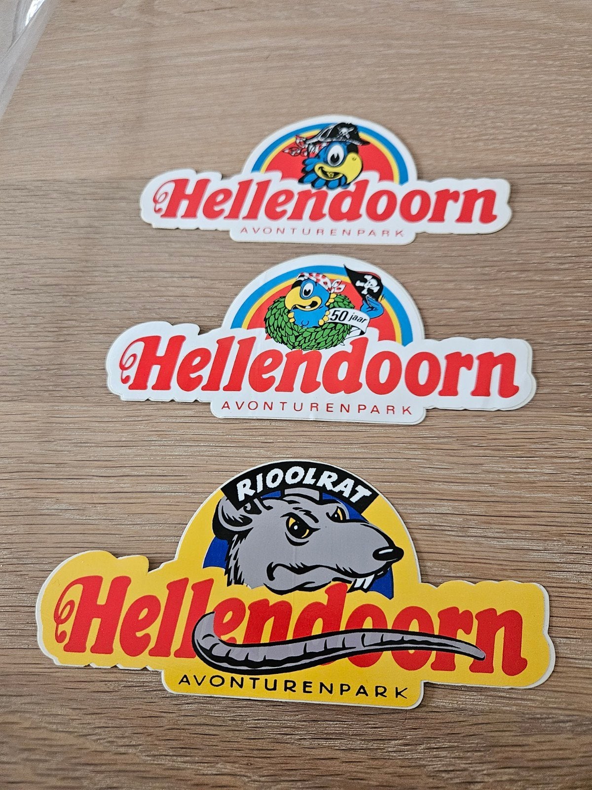 Avonturenpark Hellendoorn stickers, Ophalen of Verzenden