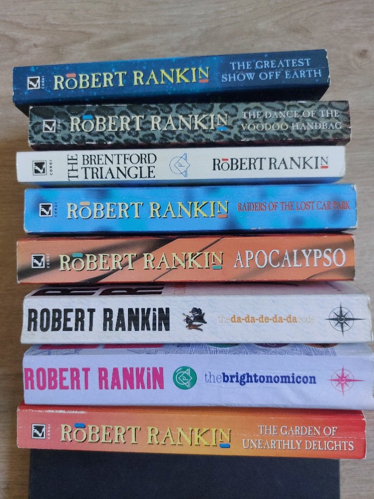 Robert Rankin 8 titels, Ophalen of Verzenden, Gelezen, Robert Rankin