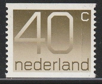 Nederland 1976 1111a Crouwel 40c rol, Postfris, Ophalen of Verzenden, Na 1940, Postfris