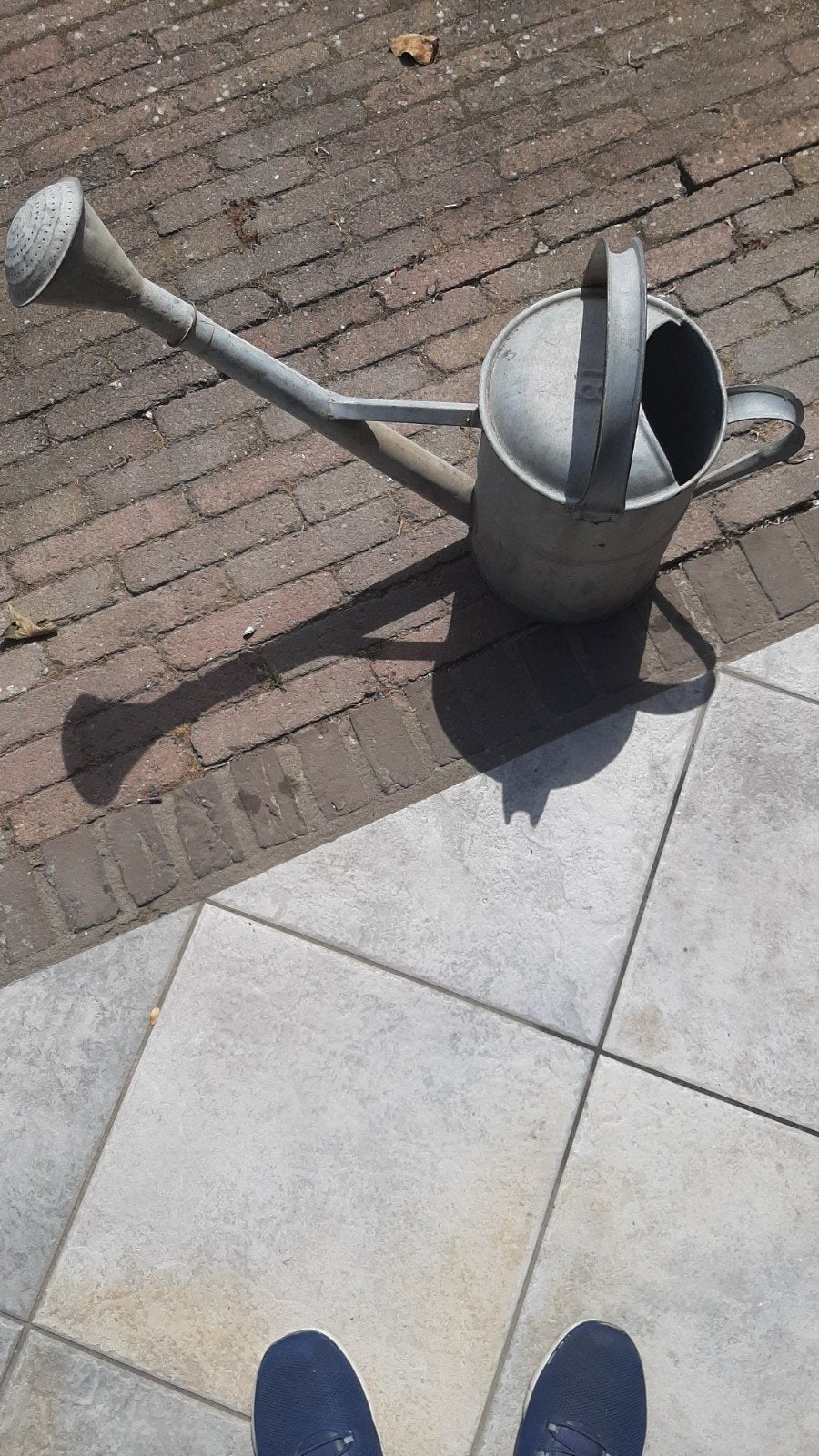 Zinken gieter in prima staat 8 liter, Ophalen