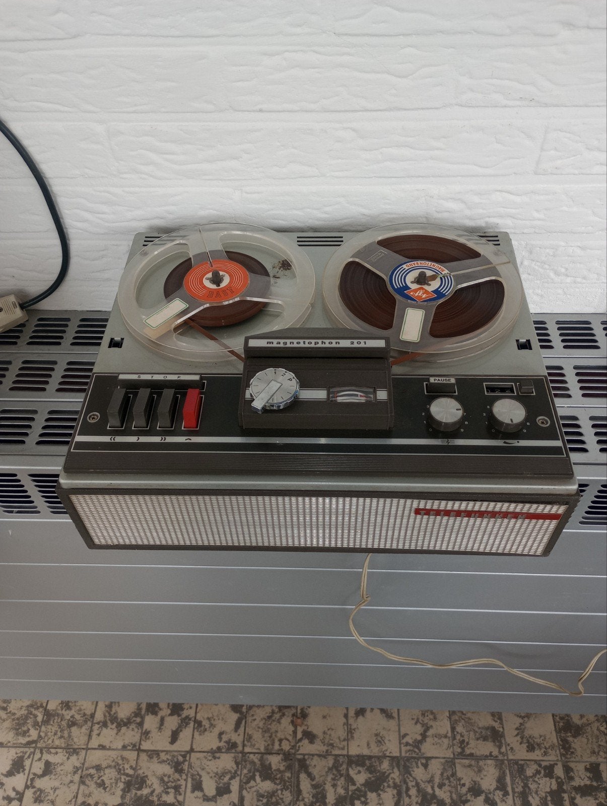 Telefunken Bandrecorder, Audio, Tv en Foto, Ophalen, Bandrecorder, Met banden