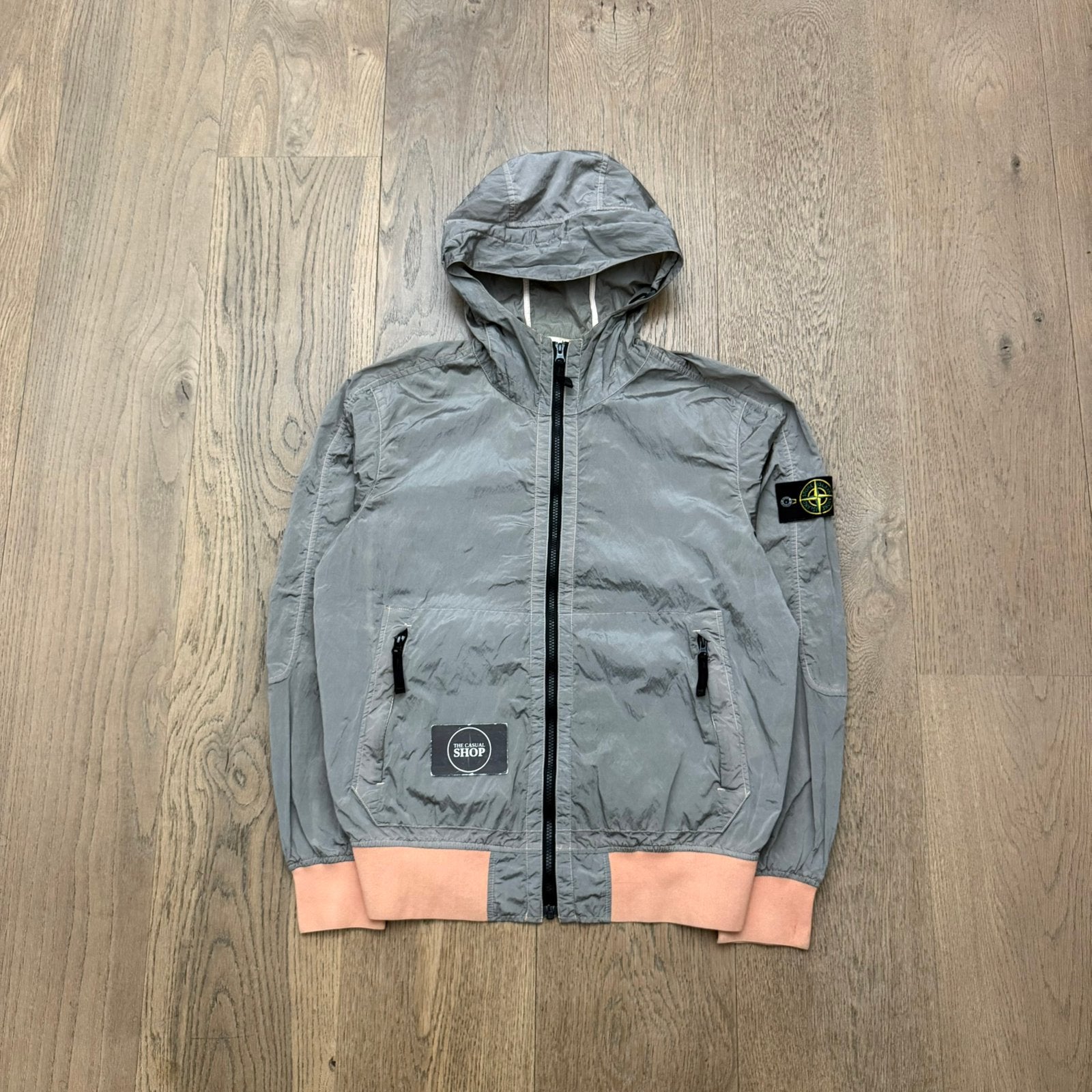 Stone island nylon metal watro, Kleding | Heren, Jassen | Zomer, Ophalen of Verzenden, Zo goed als nieuw, Zwart