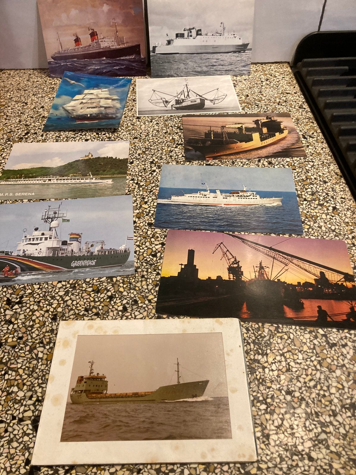 Set kaarten boot, Ophalen of Verzenden, Zo goed als nieuw, Kaart, Foto of Prent
