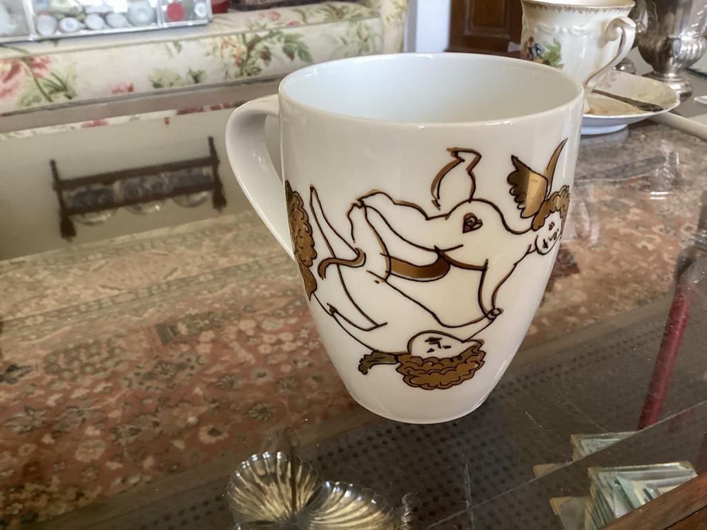 Andy Warhol Mok // Rosenthal // hoog 10 cm, Ophalen of Verzenden