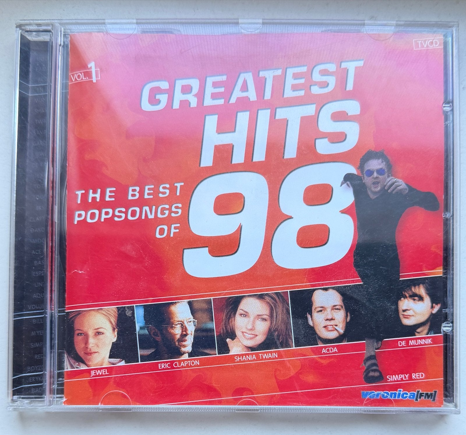 Greatest Hits '98 Vol. 1 - Pop CD (Veronica FM), Ophalen of Verzenden, Gebruikt, Pop, Verzamelalbum