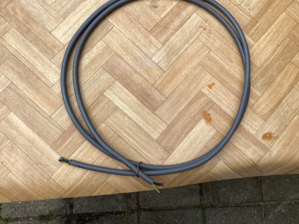 Vmvk kabelrestant , 5 aderig , 3 meter, Doe-het-zelf en Verbouw, Elektra en Kabels, Ophalen, Zo goed als nieuw, Kabel of Snoer