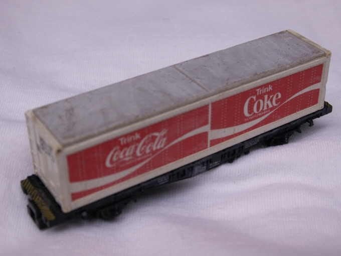 Coca Cola mini treinwagon Fleischmann Piccolo Coca-Cola, Overige merken, Gelijkstroom, Wagon, Ophalen of Verzenden