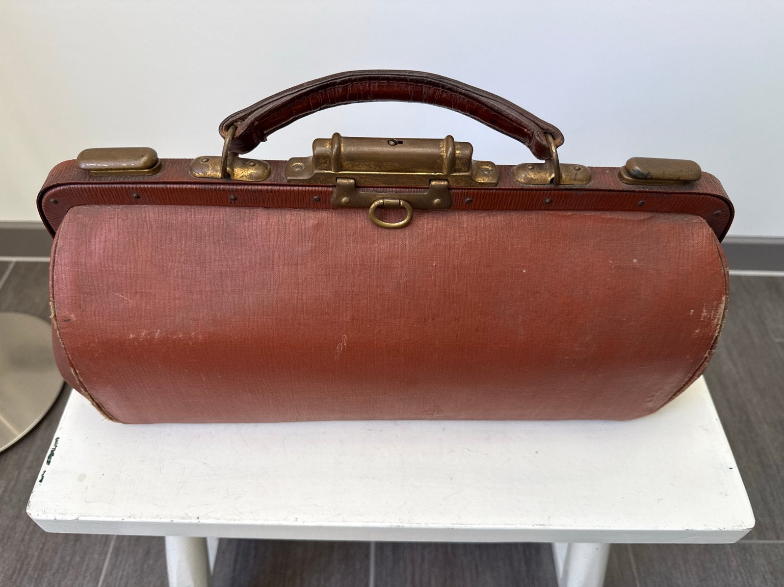 Vintage Leren Dokterstas - 40x15x15 cm, Ophalen