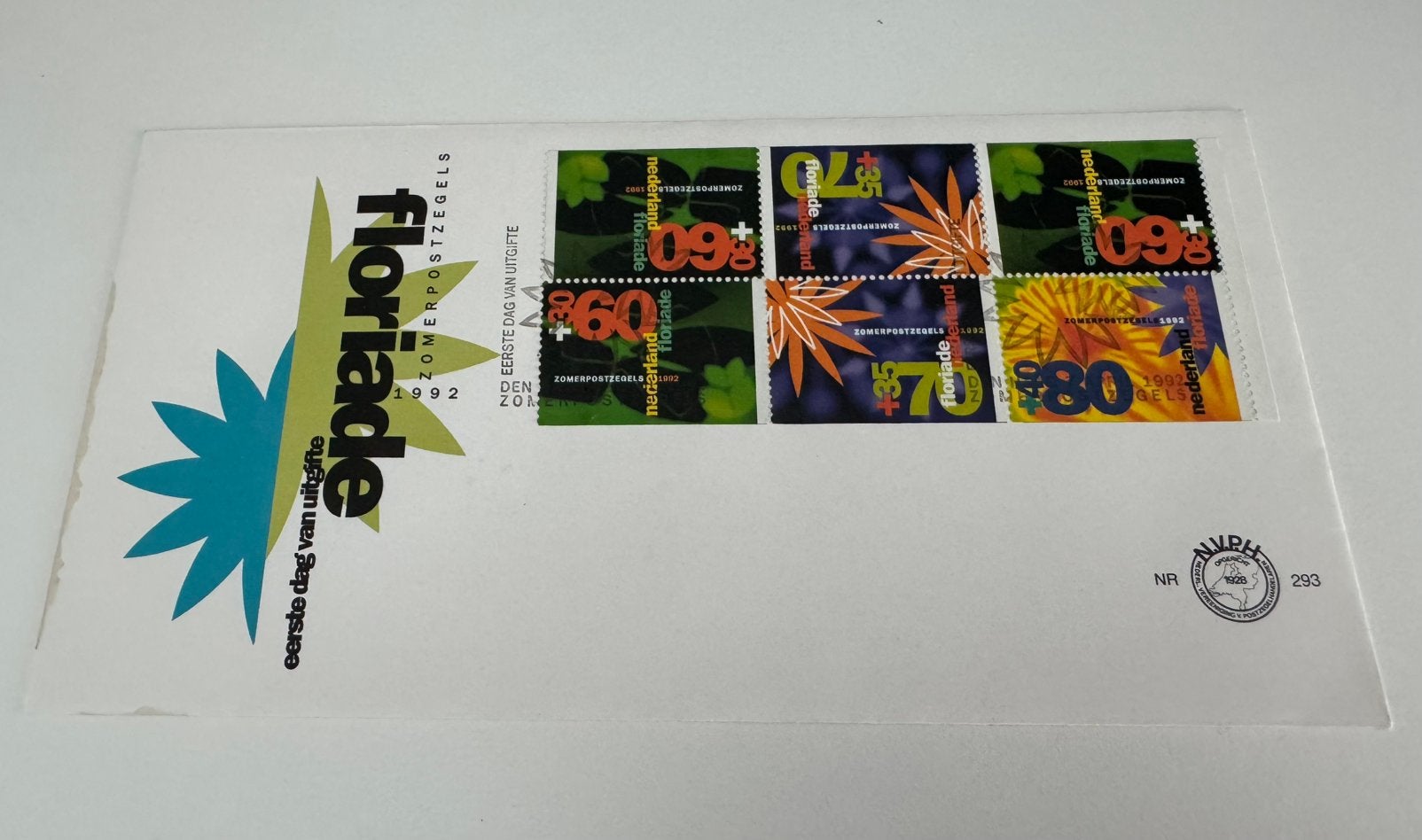 Eerstedag envelop met postzegels floriade 1992 onbeschreven, Ophalen of Verzenden, Nederland
