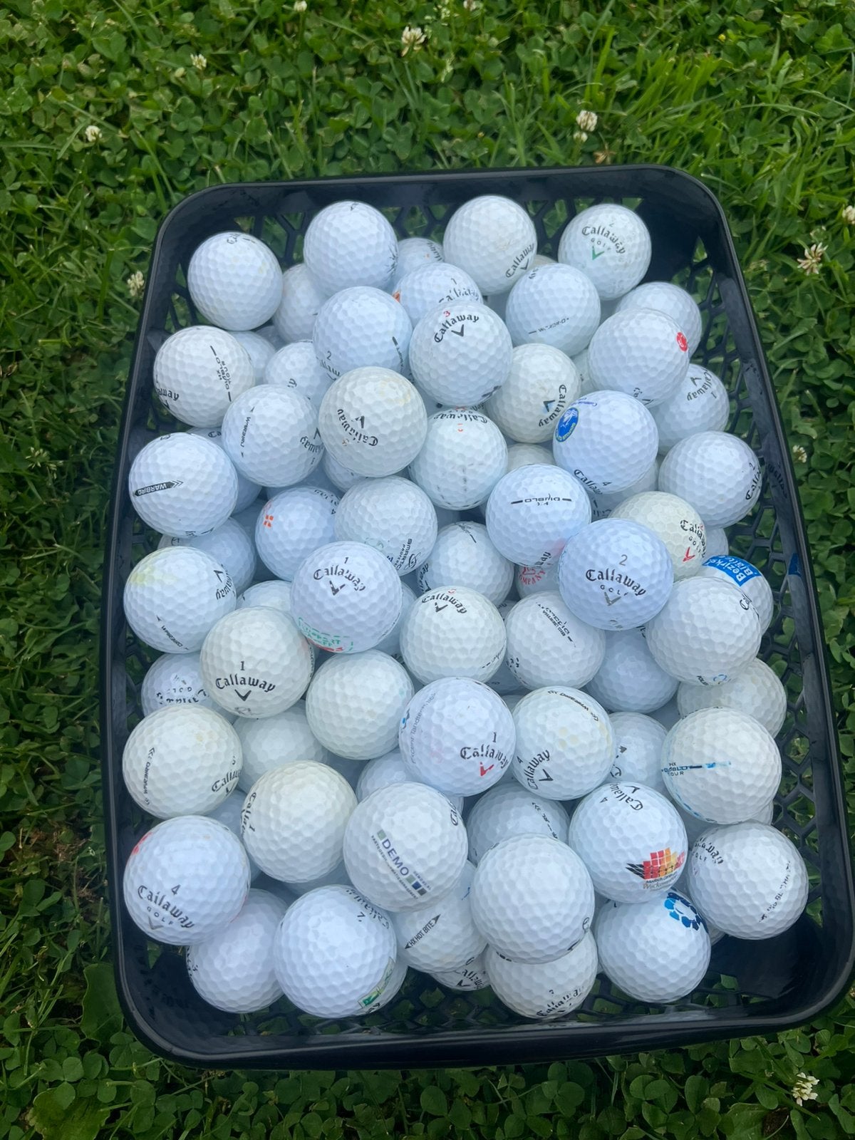 100 mooie Callaway golfballen mix, Sport en Fitness, Ophalen of Verzenden, Zo goed als nieuw, Bal(len), Callaway