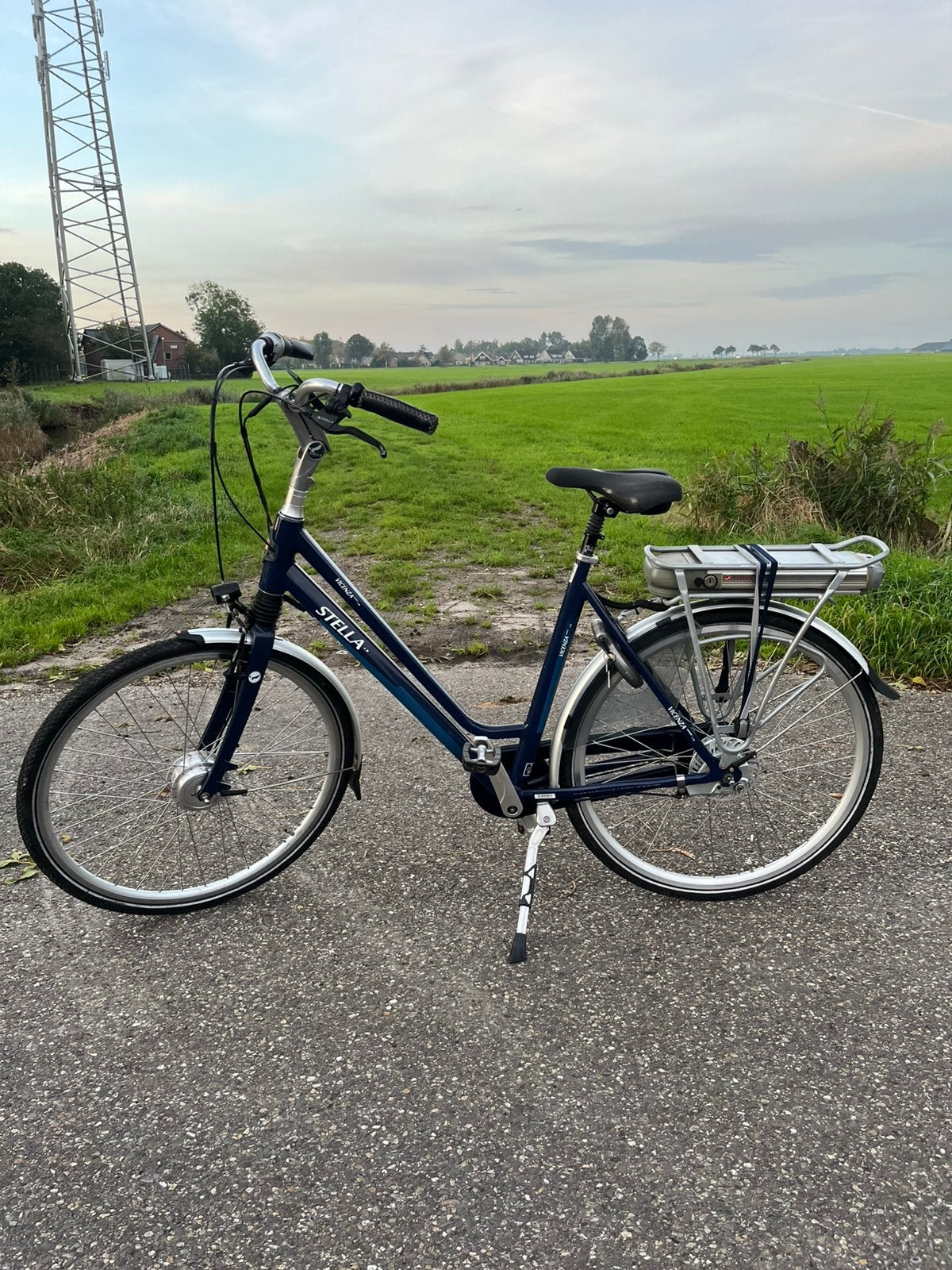 Stella Vicenza 56 Elektrische fiets, Gebruikt, 50 km per accu of meer, 55 tot 59 cm, Ophalen