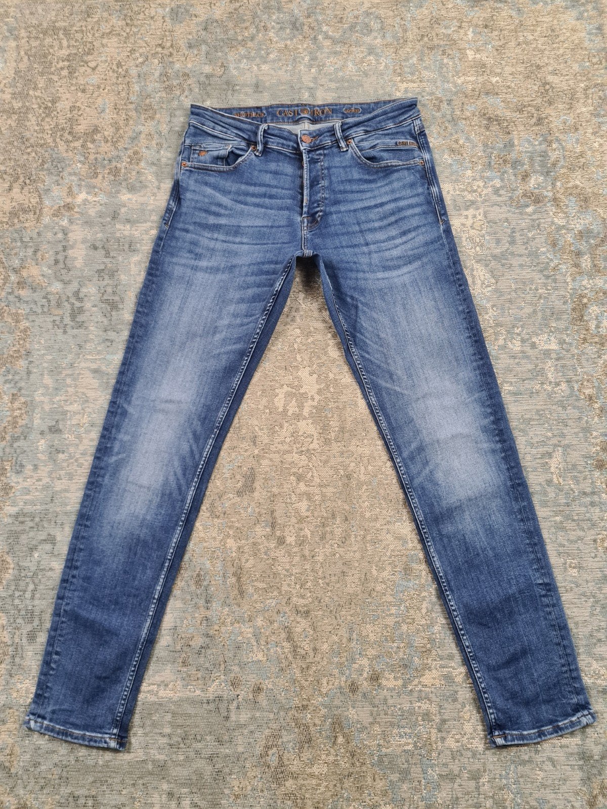 Cast Iron Shiftback W33 L34 Tapered STRETCH Bronno3334 Blauw, Kleding | Heren, New Yorkstraat 50, 1175 RD Lijnden, https://www.justbrands.nl/klantenservice