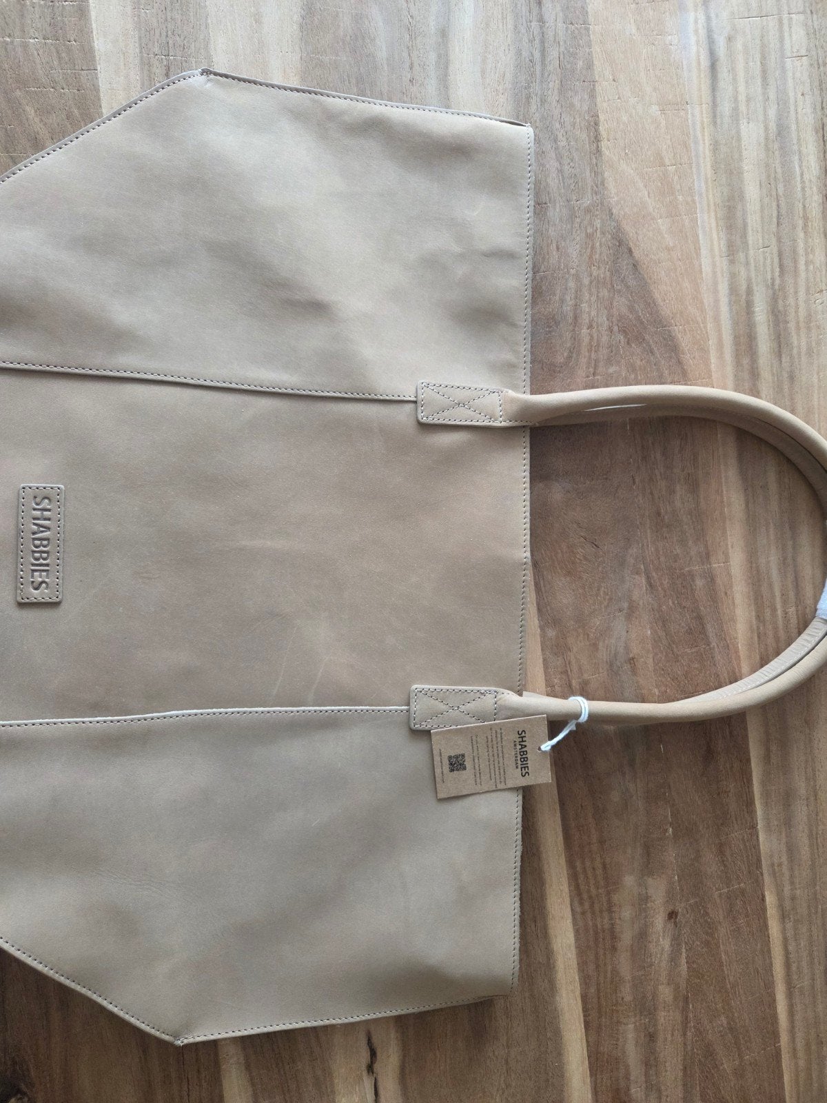 Shabbies tas Taupe, Ophalen of Verzenden, Nieuw, Beige, Handtas