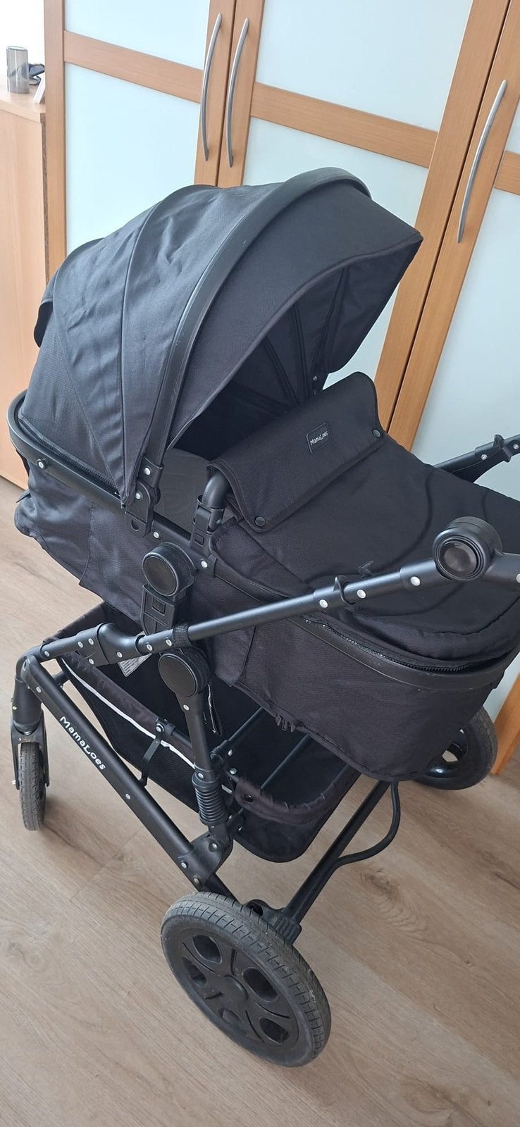 3 in 1 kinderwagen, Zo goed als nieuw, Verstelbare duwstang, Ophalen, Kinderwagen