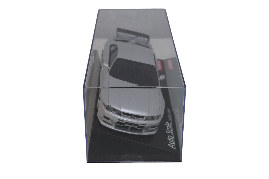 Kyosho Autoscale Mini-Z Skyline GT-R R33 Nismo Silver, Hobby en Vrije tijd, Verzenden, Nieuw, Overige schalen, Auto onroad