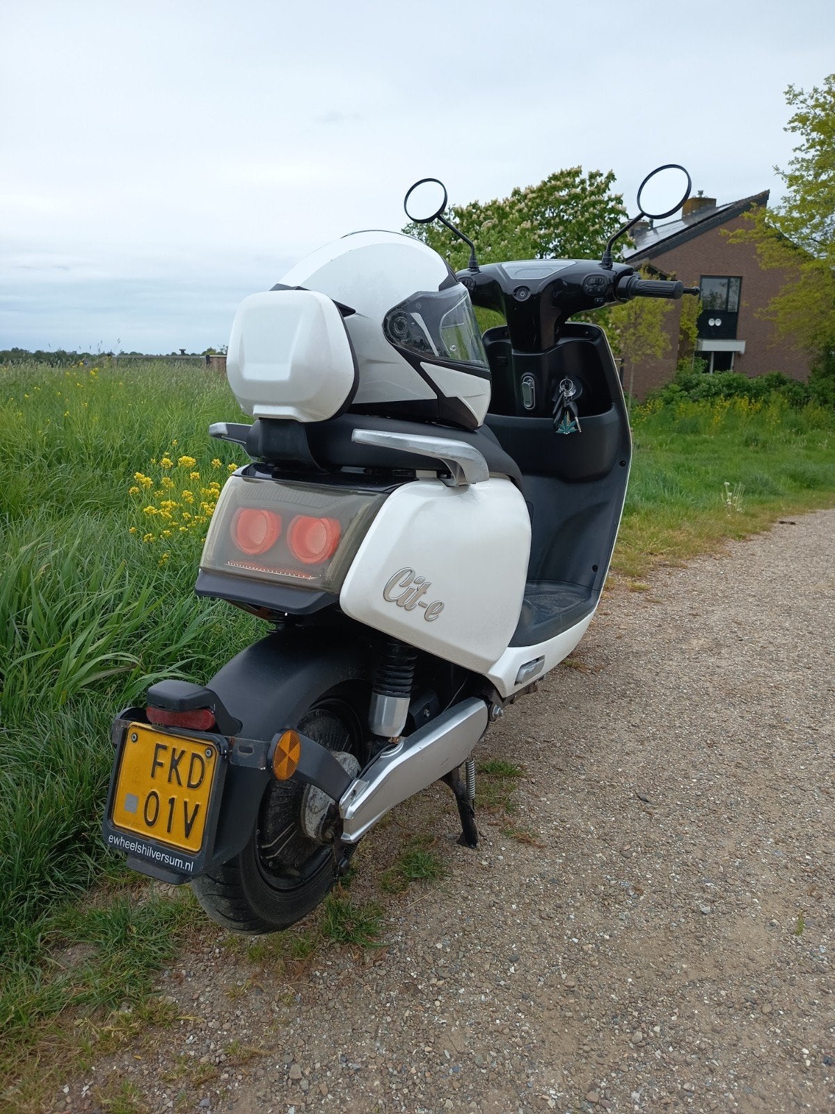 Nipponia cit-e elektrische scooter, Ophalen, Gebruikt, Elektrisch, Overige merken
