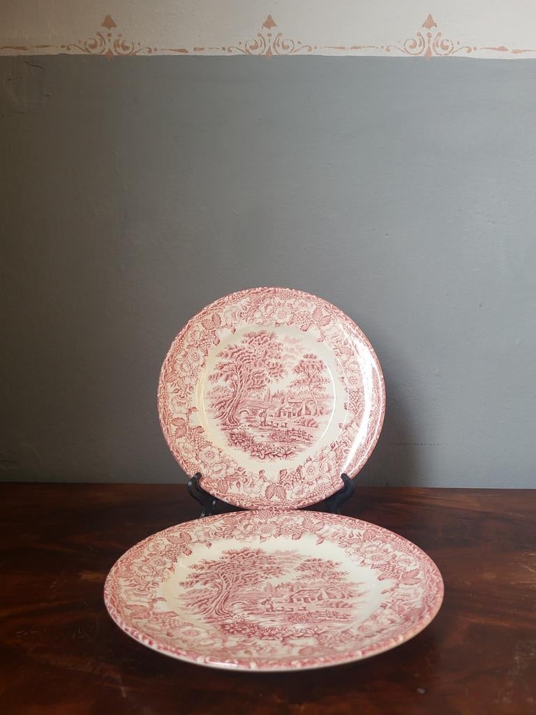 Engelse Ironstone Borden, Antiek en Kunst, Ophalen of Verzenden