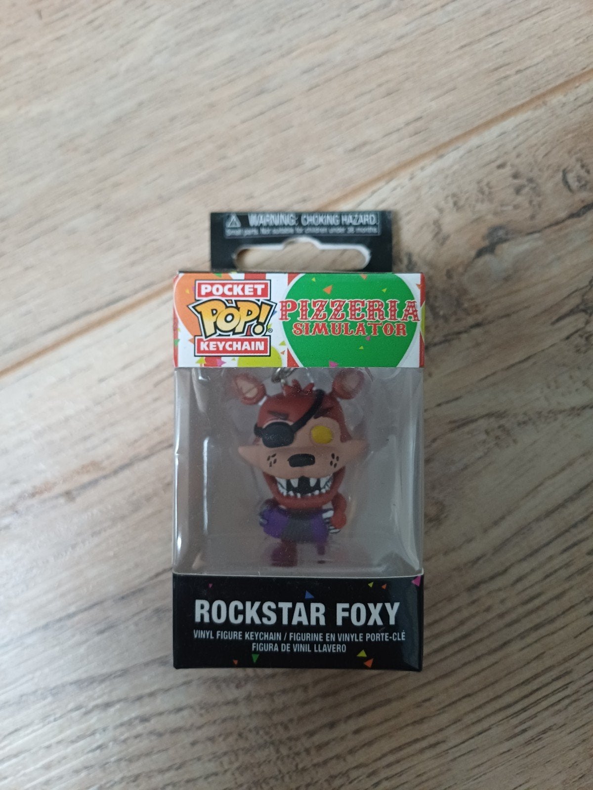 Funko Pop! Keychain Rockstar Foxy - Five Nights at Freddy's, Ophalen of Verzenden, Nieuw