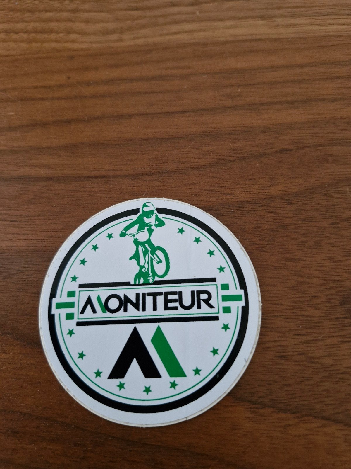 220 Sticker Moniteur - Fietsen en Buitensport, Verzamelen, Ophalen of Verzenden, Zo goed als nieuw