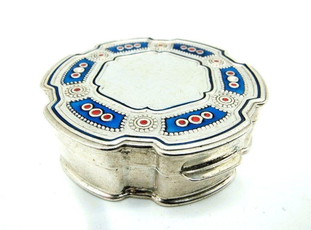 Zilveren pillendoosje, R. Greggio / Sarmeola de Rubano, Verzenden, Zilver