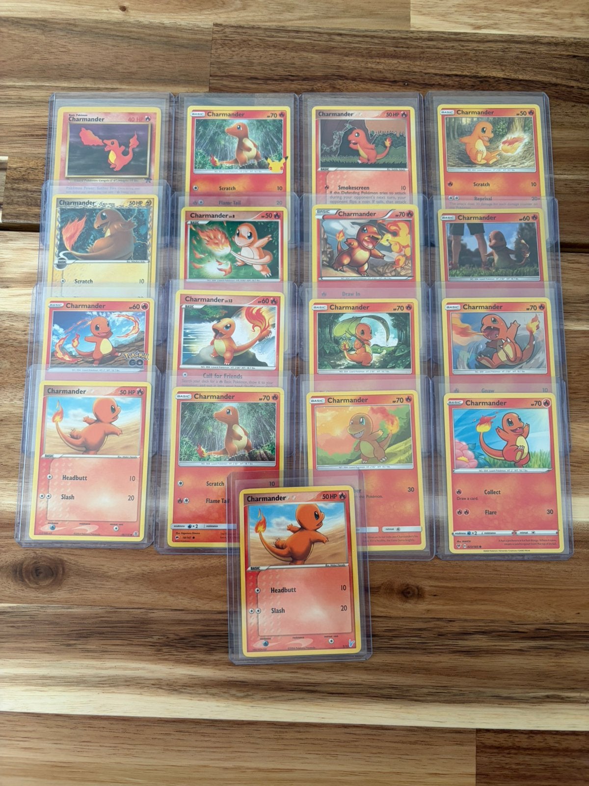 Charmander pokemon kaarten, Hobby en Vrije tijd, Ophalen, Meerdere kaarten