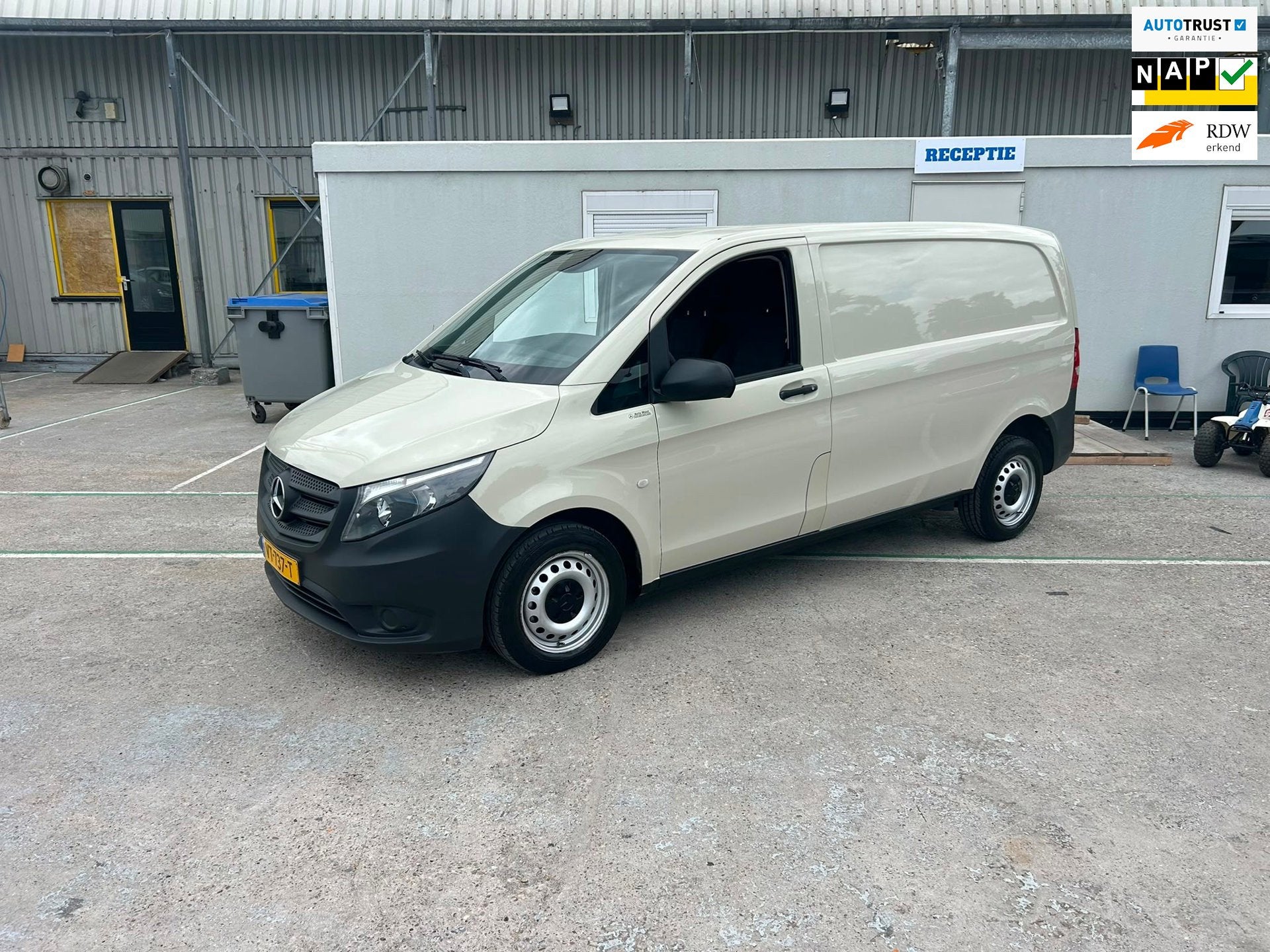 Mercedes-Benz Vito 109 CDI Functional airco3 persoons, Voorwielaandrijving, Euro 5, Stof, Gebruikt