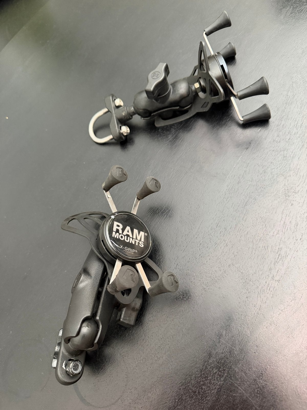 RAM Mounts X-Grip Telefoonhouder voor Motor, Fiets, Scooter, Ophalen of Verzenden, Gebruikt, Telefoonhanger of Accessoire, Universeel