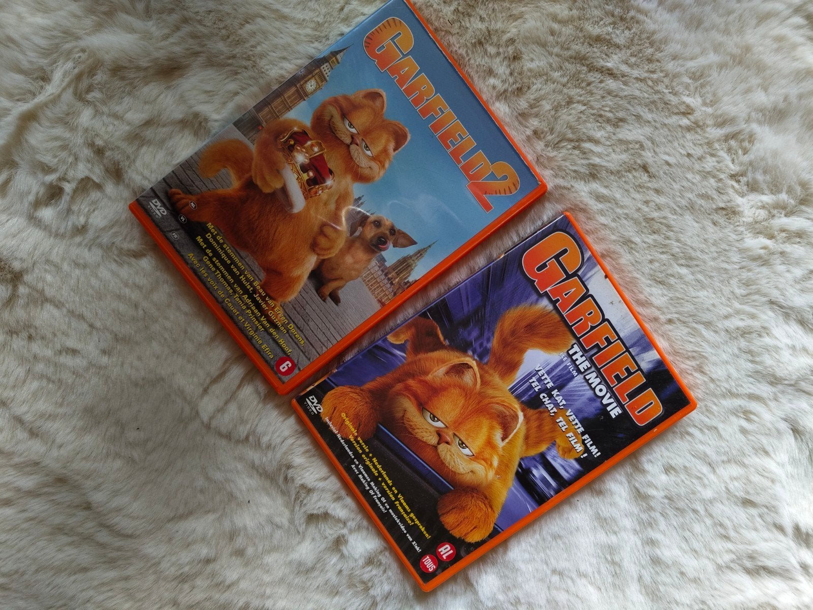 Garfield 1 en 2, Alle leeftijden, Ophalen, Zo goed als nieuw