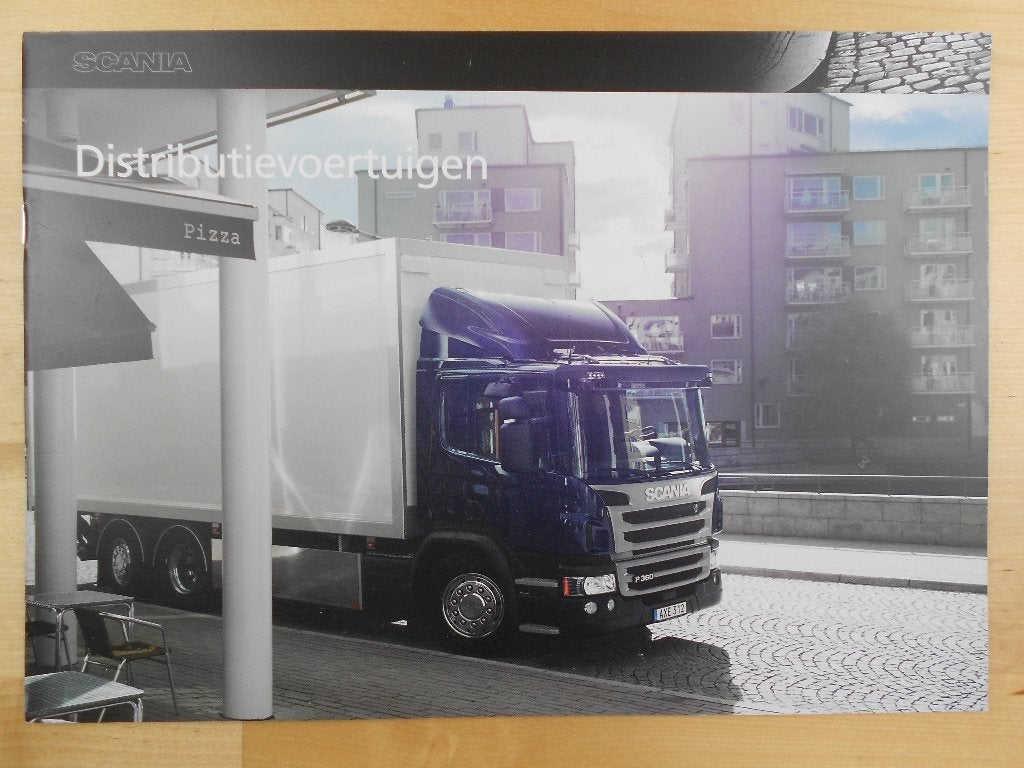 Scania P-Serie Brochure 2015 – Distributievoertuigen, Ophalen of Verzenden, Zo goed als nieuw, Overige merken, Scania