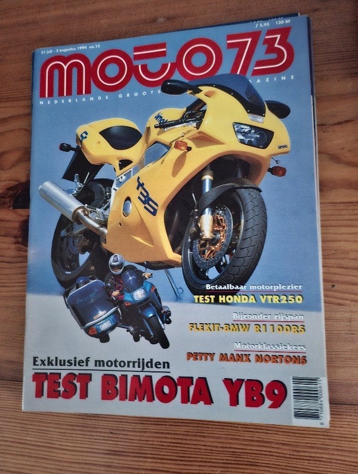 moto 73 jaargang 1985 tot/met 1994, Ophalen, Gelezen, Diverse auteurs, Algemeen
